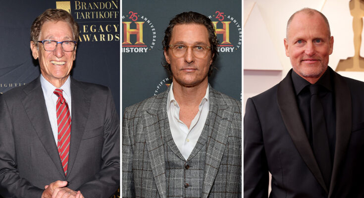 Maury Povich, Matthew McConaughey, Woody Harrelson