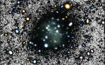 Nube, una galaxia casi invisible que desafía el modelo de materia oscura