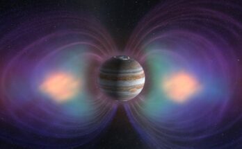 Los datos de la Voyager Vintage revelan chorros de plasma en la magnetosfera de Júpiter