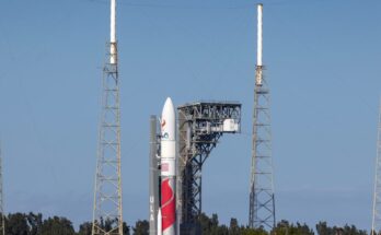 Cohete Vulcan listo para su primer lanzamiento con misión de alunizaje