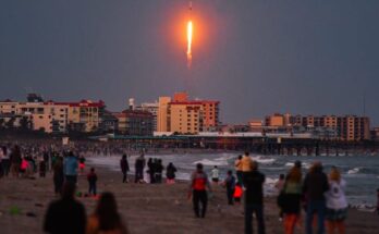 SpaceX observará el sábado por la noche el próximo lanzamiento del cohete Falcon 9 desde el Cabo
