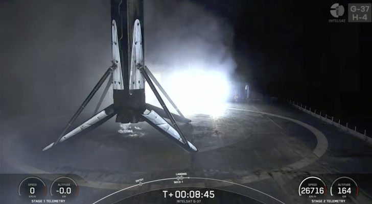 SpaceX's Falcon 9 booster is recovered for the 213rd time