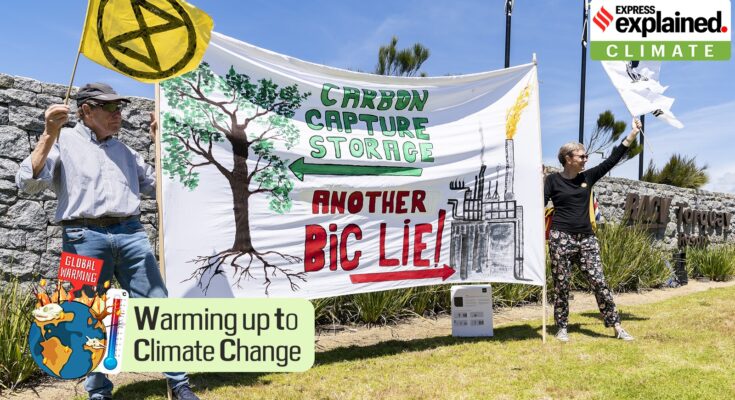 Carbon capture, climate change