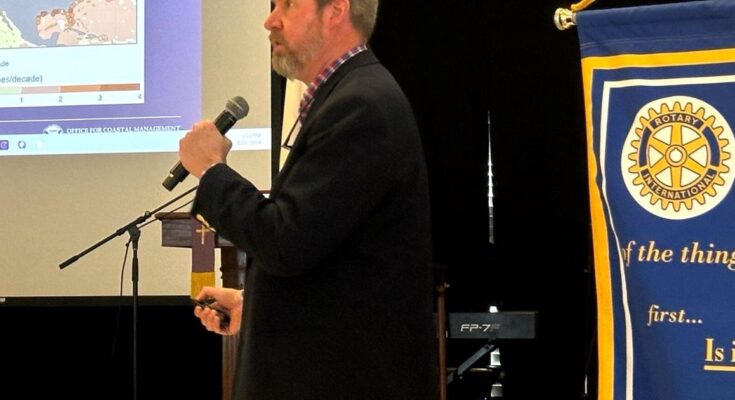 Todos los ojos puestos en el aumento del nivel del mar en Rotary |  las noticias