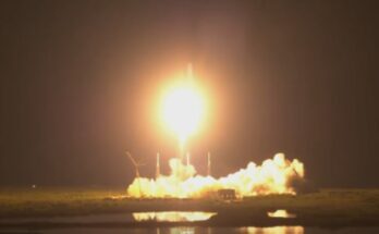SpaceX lanza más satélites Starlink desde la costa de Florida