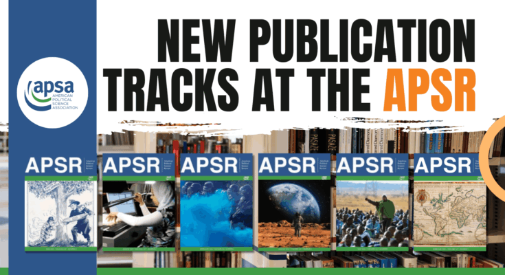 Nuevas canciones de publicación en American Political Science Review -