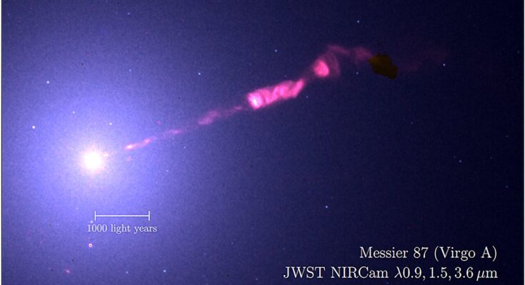 James revisó el jet de Web Black Hole