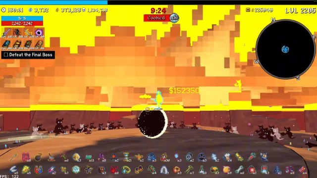 Megabonk Best Bandit construye 1 millón de asesinatos