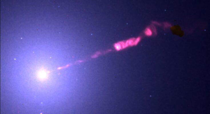 jwst catures clearest view of M87