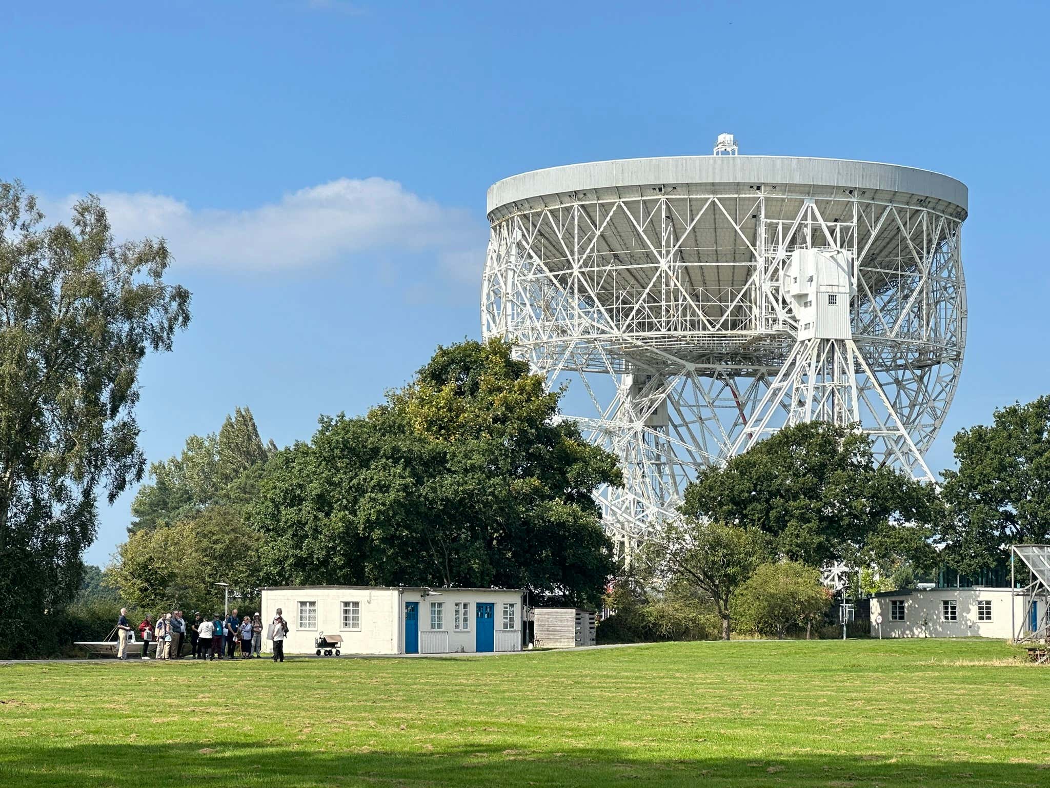 Jodrel Bank con telescopio Lowel