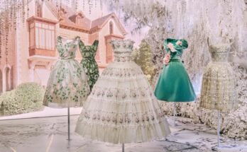 A view of “Azzedine Alaïa’s Dior Collection” at La Galerie Dior in Paris.