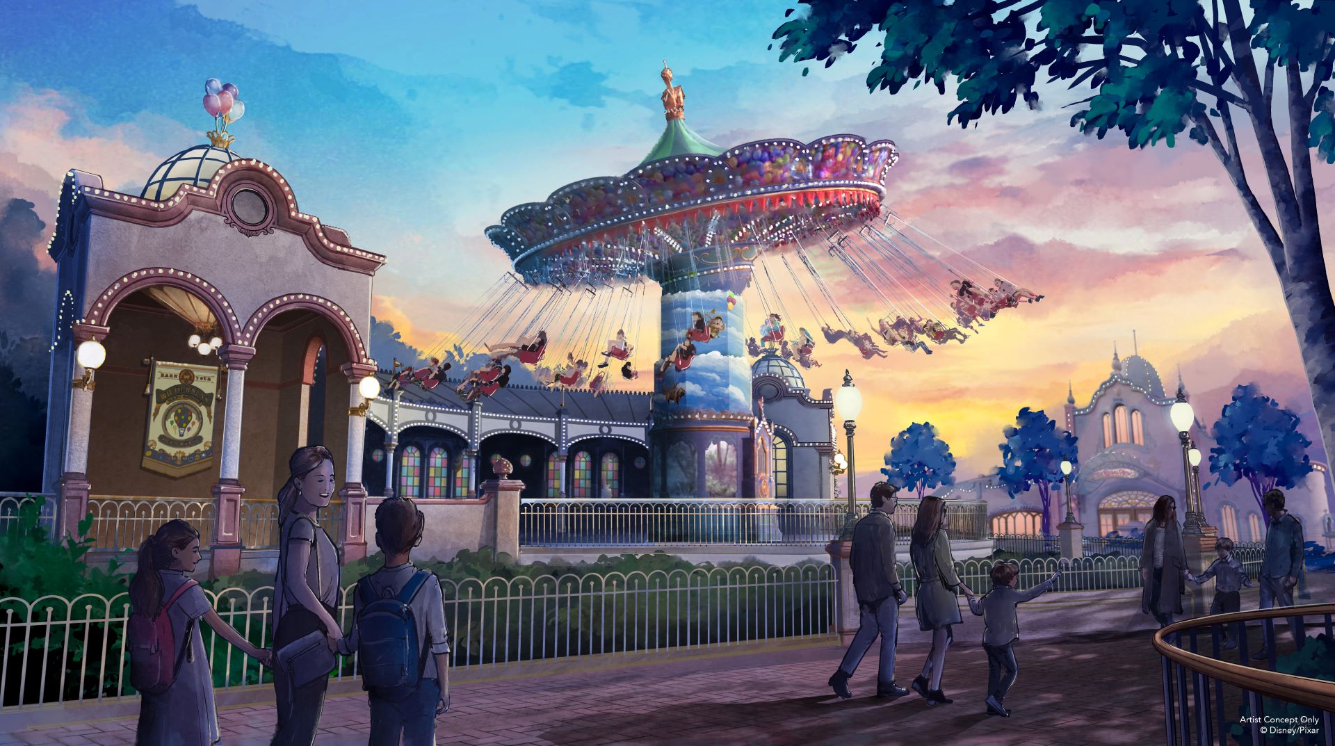 La atracción Up llega a Disney Adventure World