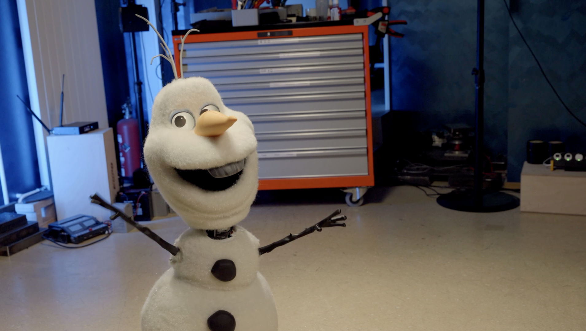 Robotic Olaf marca una nueva era de innovación en Disney