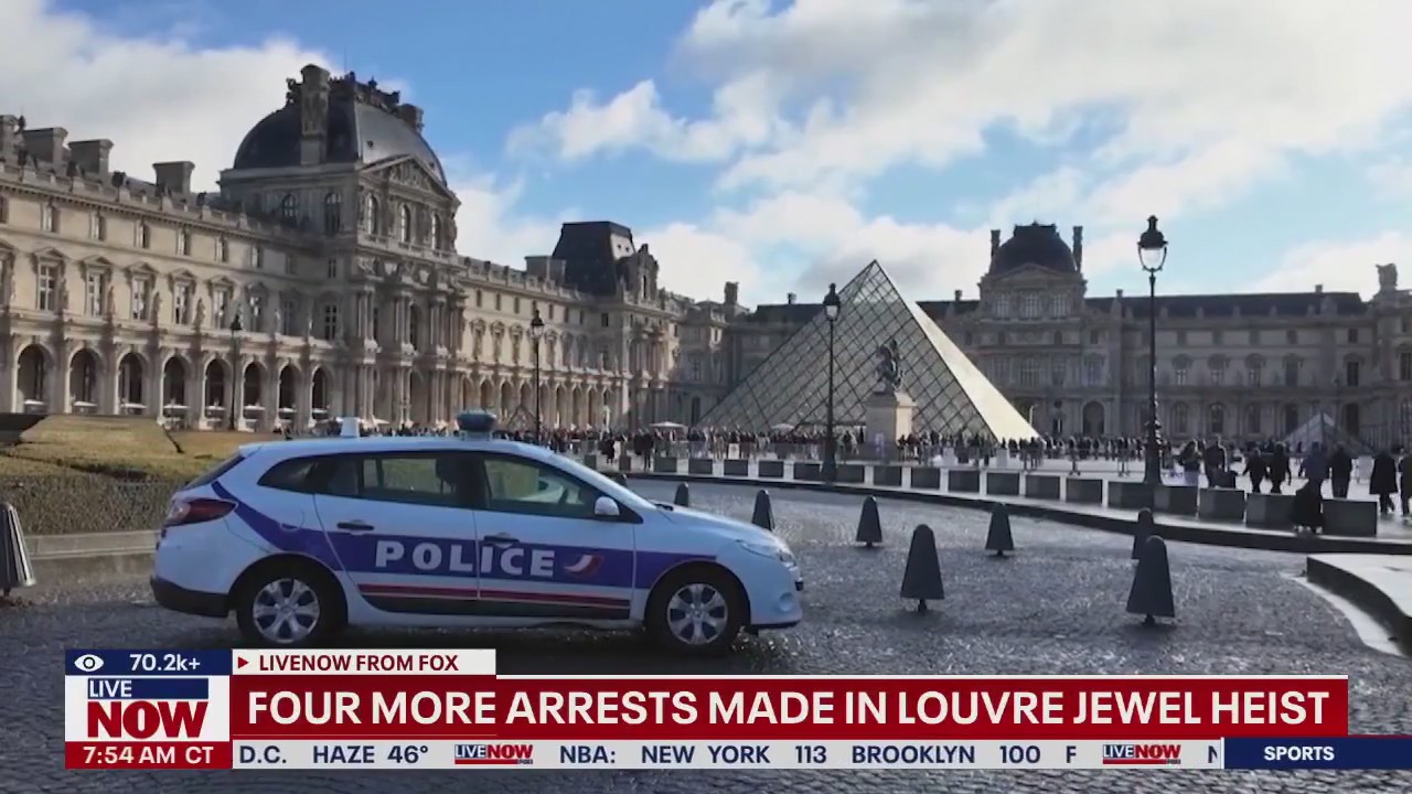 Robo de joyas del Louvre: 4 nuevos arrestos realizados