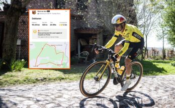 Voot van Aert recorrió siete veces el mismo sector París-Roubaix: ¿qué está haciendo?