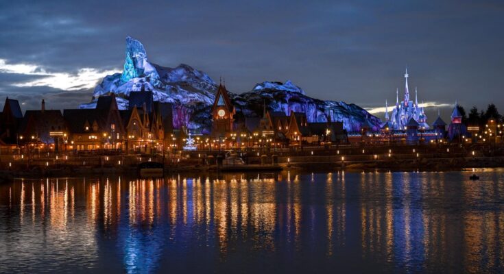Llegada de Frozen a Disney Adventure World en Disneyland París