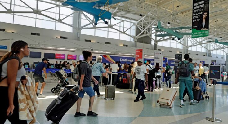 Para muchos viajeros del sur de Florida, los recuerdos favoritos de las vacaciones se desvanecen en medio de la desaceleración del tráfico aéreo - Sun Sentinel