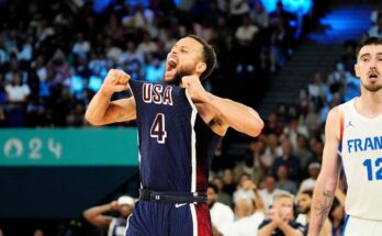 Steph y LeBron analizan los últimos 4 triples de Curry en los Juegos Olímpicos de París