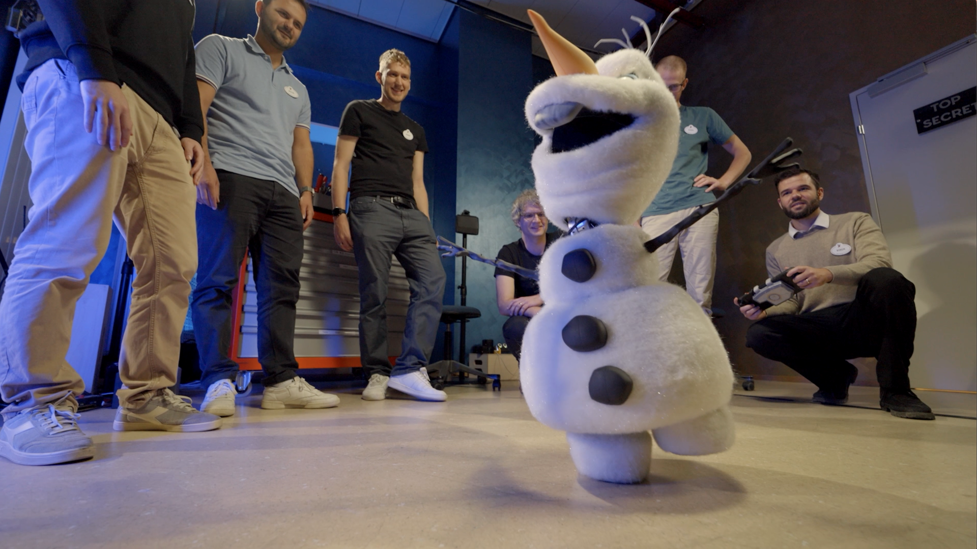 Robotic Olaf marca una nueva era de innovación en Disney