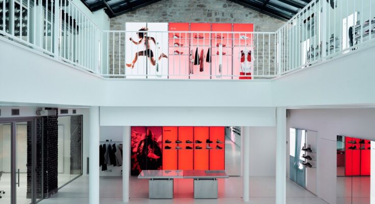 Salomon, Paris, Hub, Office, Showroom, HQ, shoes, footwear, sneakers