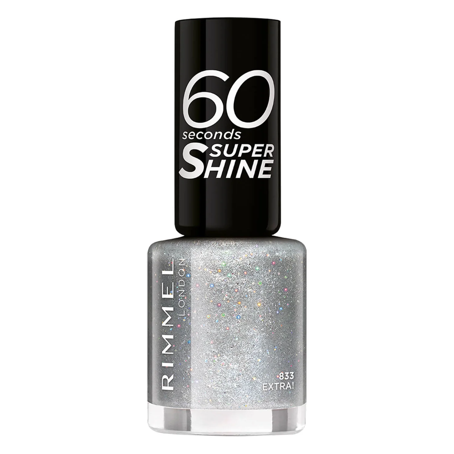 Esmalte de uñas con purpurina extra Rimmel 60 Seconds