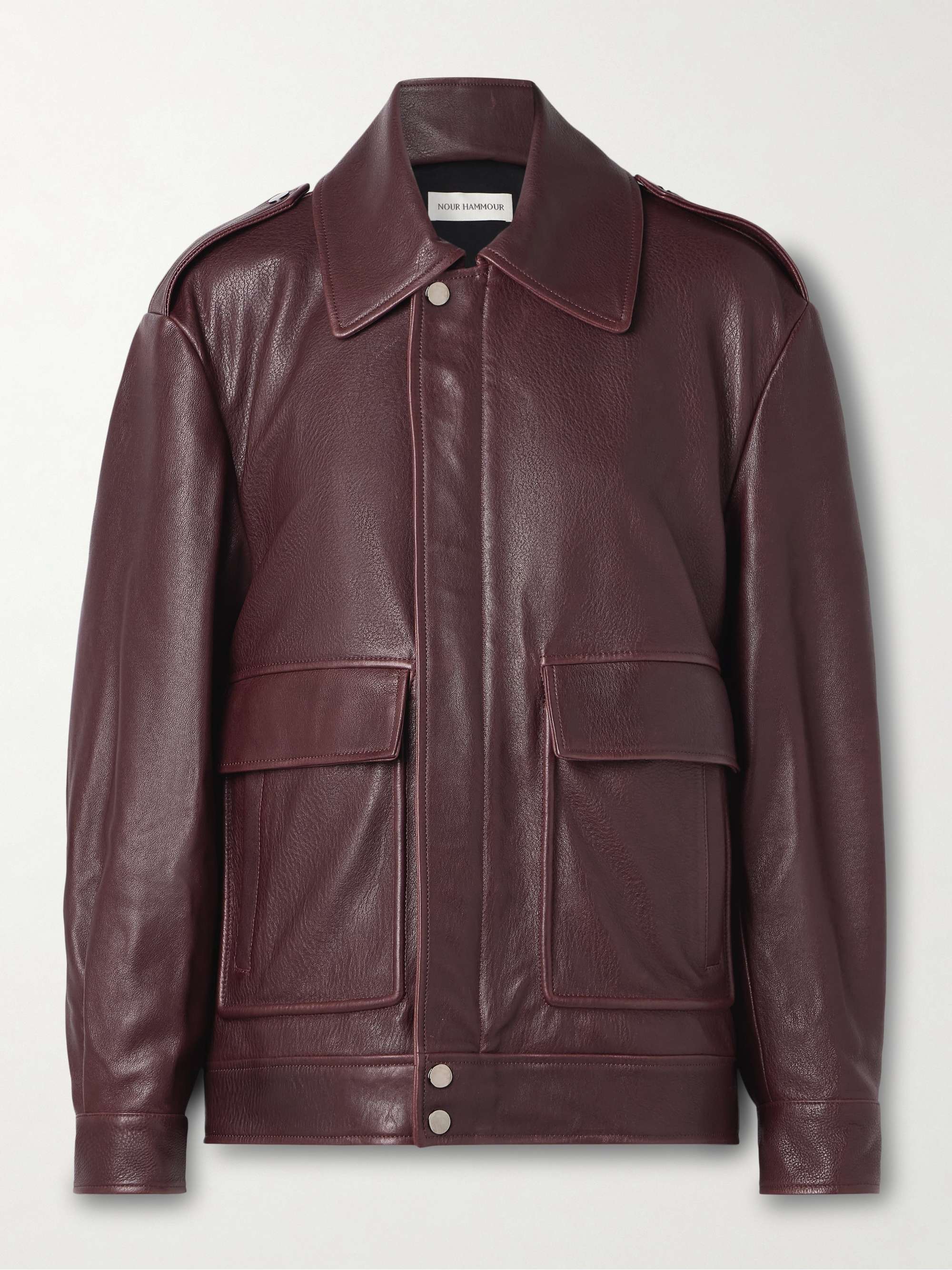 chaqueta de cuero dré