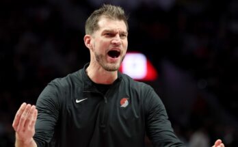 El Tiago Splitter probó la Speed ​​Run de los Trail Blazers en París