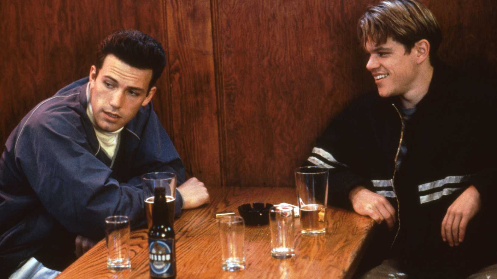 Ben Affleck y Matt Damon en Good Will Hunting