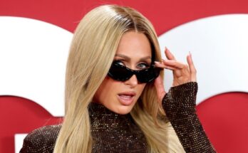 Paris Hilton lució deslumbrante como nunca con un diminuto minivestido con lazos