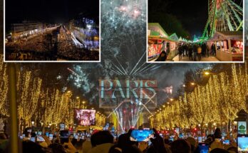 París cancela concierto al aire libre en los Campos Elíseos por amenazas a la seguridad