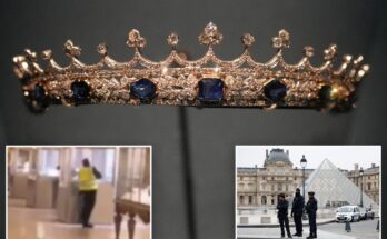 Se exhibieron más joyas reales brillantes mientras París todavía estaba molesto por el robo del Louvre.
