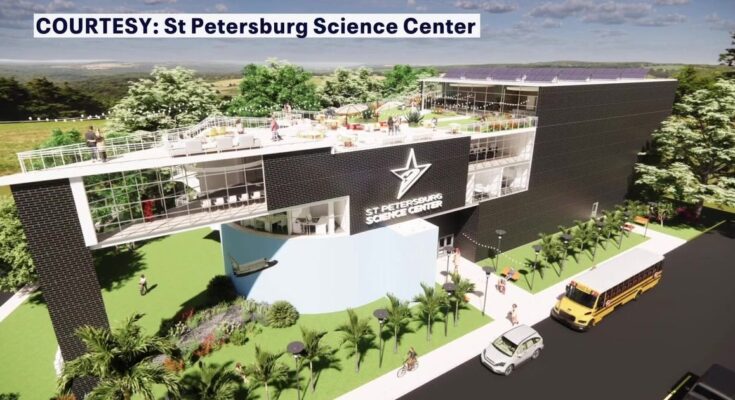Pinellas, los líderes estatales inician la construcción de un nuevo centro científico en el centro de St.