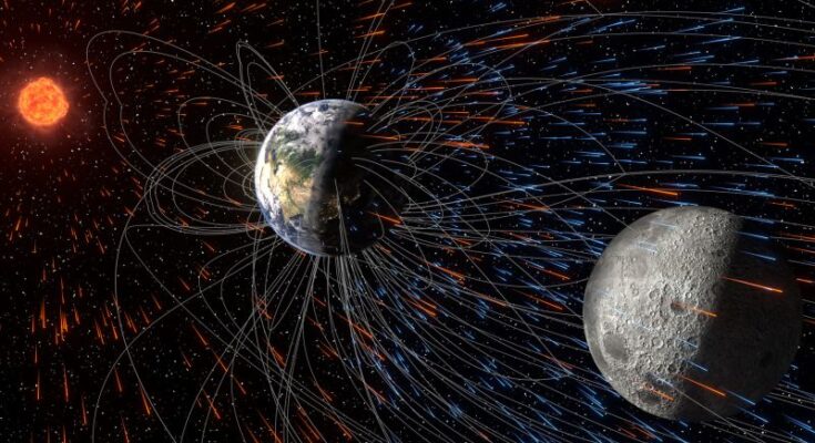 La luna lleva miles de millones de años robando la atmósfera de la Tierra