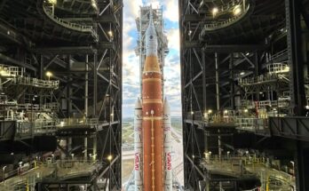 '¡Vamos!' Un astronauta de la NASA compartió una impresionante imagen del cohete Artemis II el día del lanzamiento.