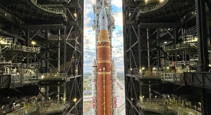 '¡Vamos!' Un astronauta de la NASA compartió una impresionante imagen del cohete Artemis II el día del lanzamiento.