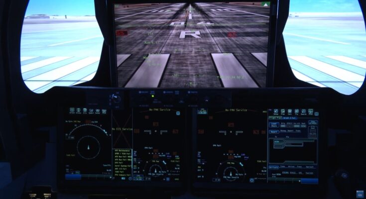 NASA X-59 simulator