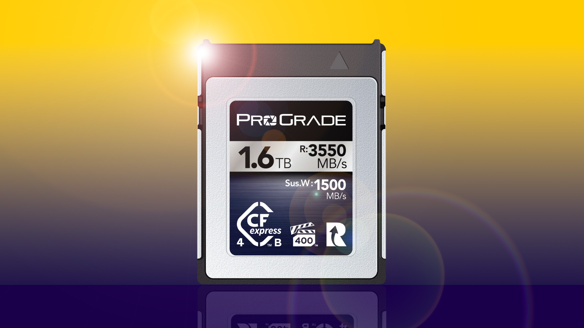 Tarjeta de memoria Prograde Digital de 1,6 TB CFexpress 4.0 tipo B Iridium