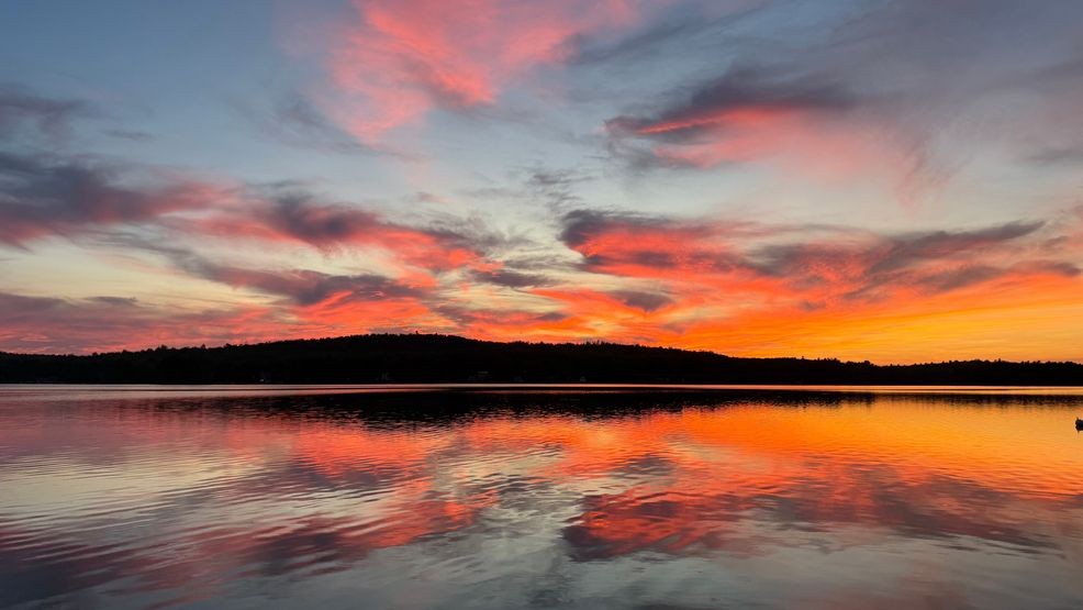 Atardecer en Square Pond en Shapley (Jane Murphy).